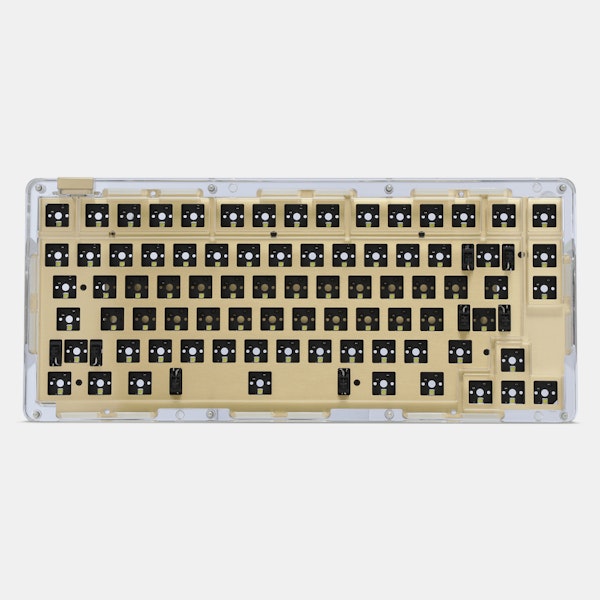 IDOBAO ID80 Crystal Gasket Barebones Keyboard Kit